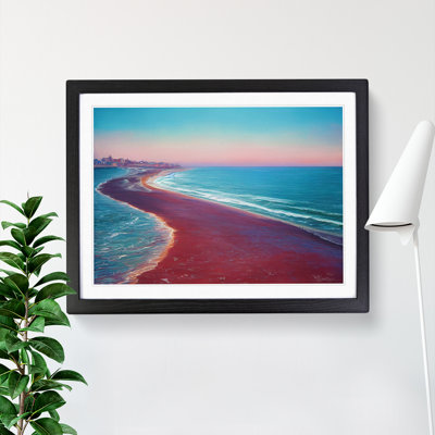 Beach Path - Single Picture Frame Painting