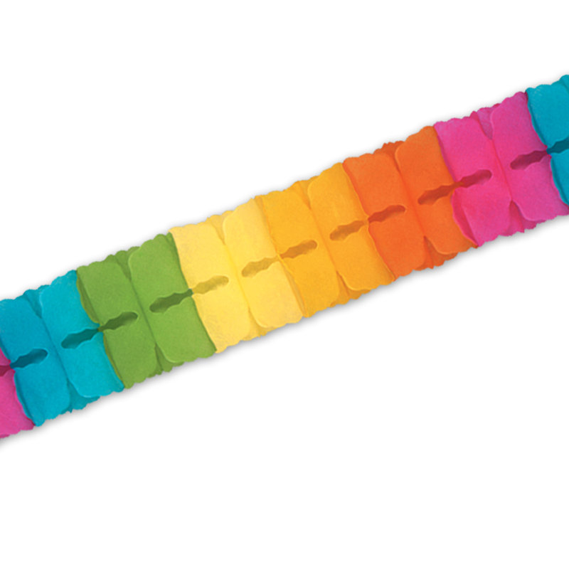 Guirlande Pkgd Leaf - paquet de 12, Multicolore