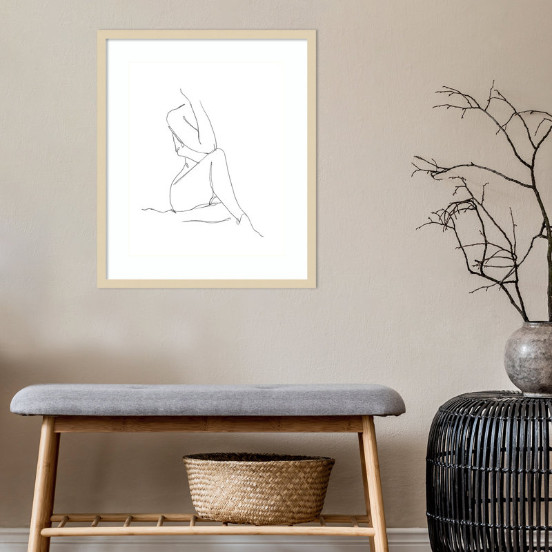 «Ethan Harper Collection Nude Contour S Croquis I» par Ethan Harper - cadre photo