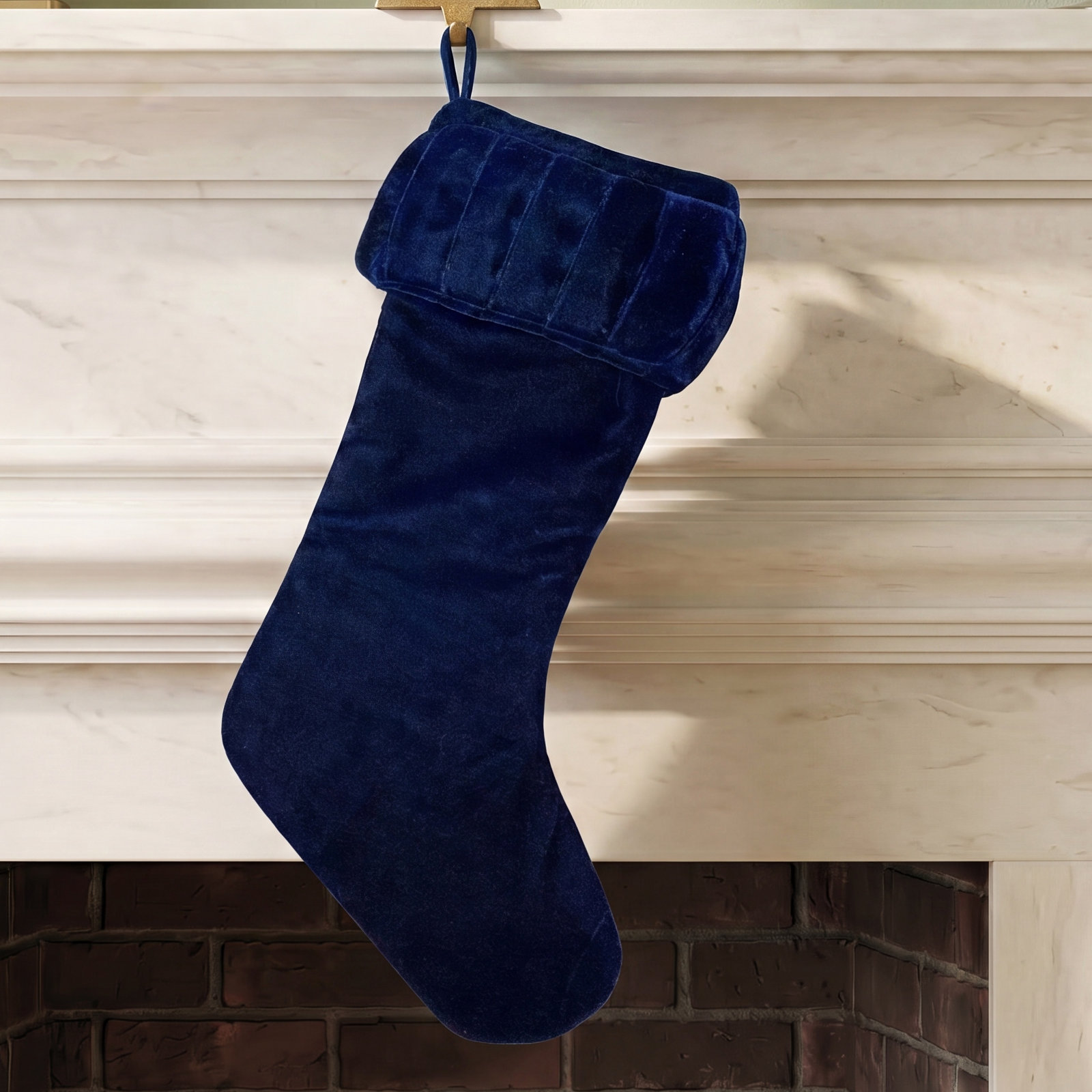 The Holiday Aisle® Velvet Stocking