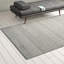 Tapis cendré tissé à la main à plat Fabian-65544795