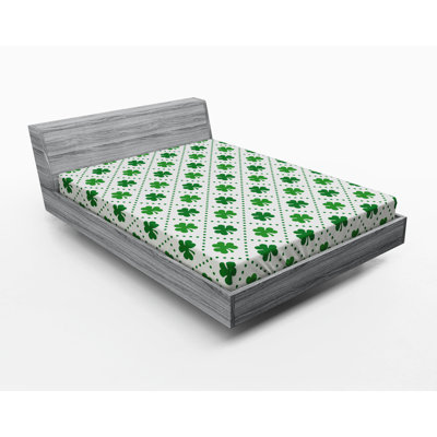 Microfiber Floral Fitted Sheet