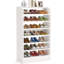 Range-chaussures blanc de 25,59 po de largeur