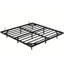 Queen Size Floating Bed Frames With Led Lights, Solid And Stable Metal Platform Bed