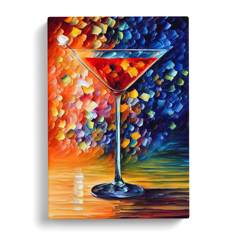 Cocktail Vol.1 - Wrapped Canvas, 76cm H x 50cm W x 3cm D