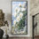 Pe pivoines par The Rocky Slope II - pivoines, reproduction d'art sur toile