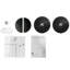 AKDY 30-in 319-CFM Convertible Stainless Steel Insert Range Hoods with Carbon Filter