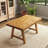 Rustic Solid Wood Dining Table And Chairs Set, Upholstered Dining Chairs And Solid Wood Dining Table-47652736-47652738-44947420