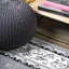 Tapis gris / crème Devyn-1223397819