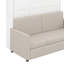 Lit escamotable double avec coussin-352963424