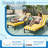 2ps 3-inch Thick Outdoor Lounge Chair Cushion-waterproof And Colorfast, Suitable For Most 72-inch Pool Balcony Chairs.-498940383-498940374