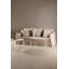 Nies Wood 210cm Reception Sofa