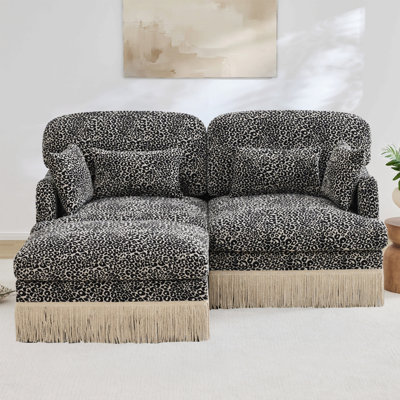 Canapé Comfy Chenille Leopard