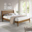 Ashlie Queen Size Solid Wood Bed-351945627