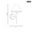Chapman & Myers Ridgewood Bathroom Bedroom Wall Fixture With White Linen Shade-723490180-723490182-723490183