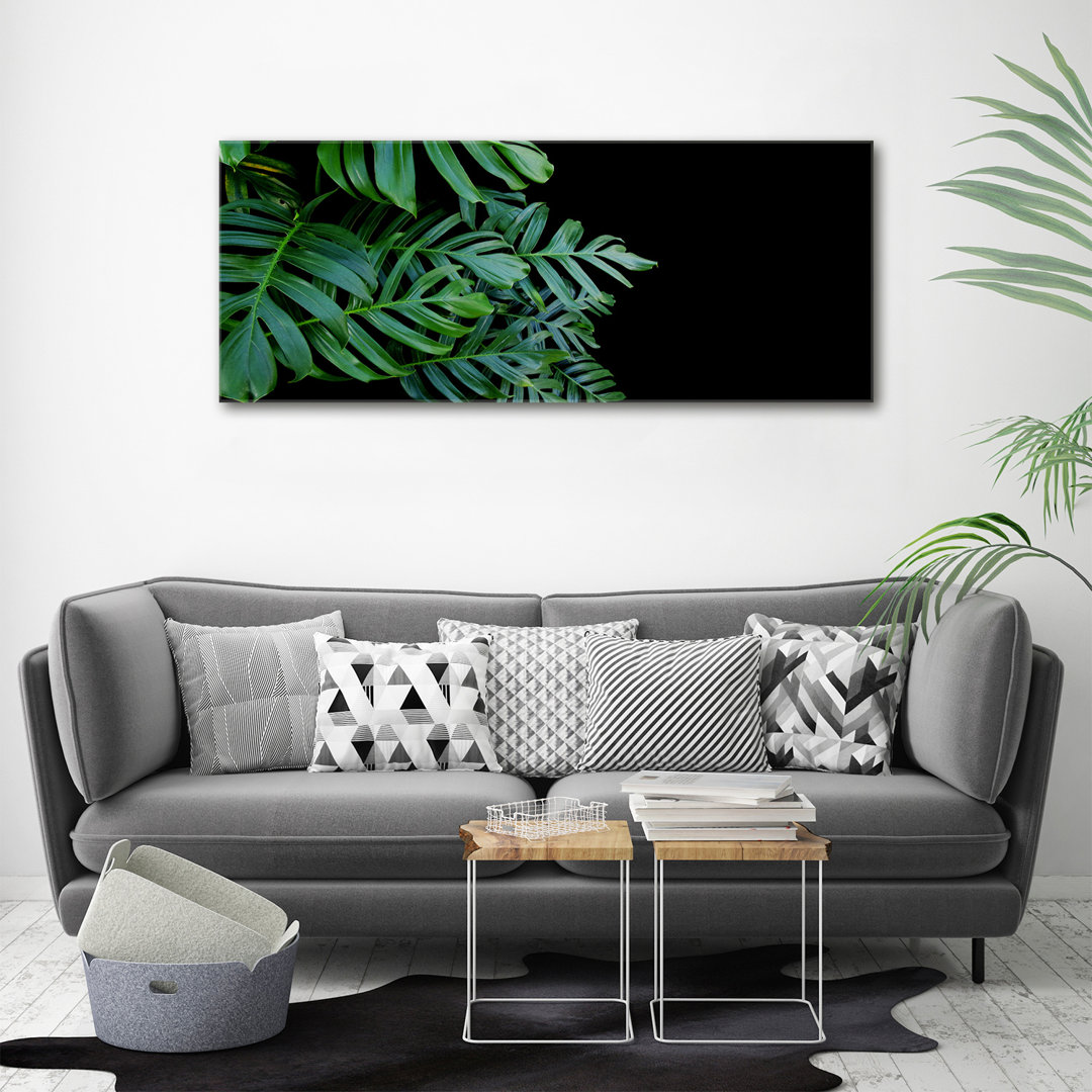 Monstera - Ungerahmte Fotografie auf Leinwand