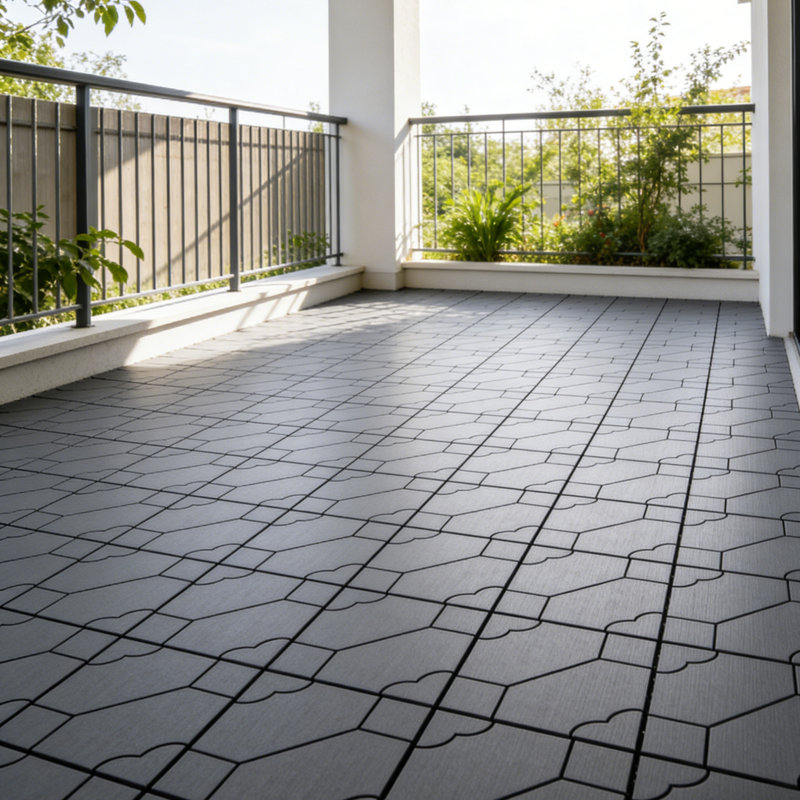 Interlocking Deck, Grey