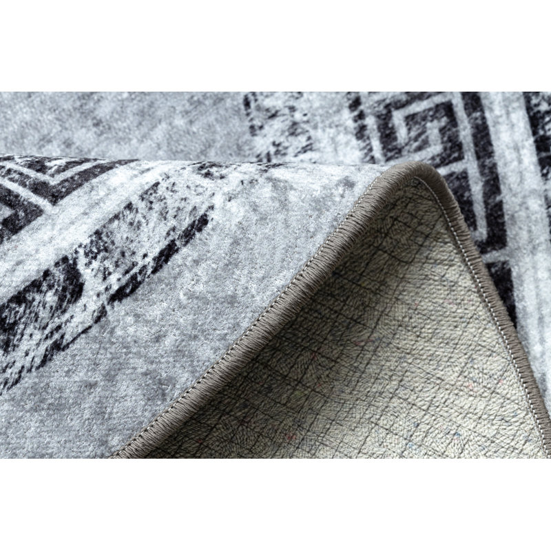 Round Miro Geometric Area Rug, Round 200cm