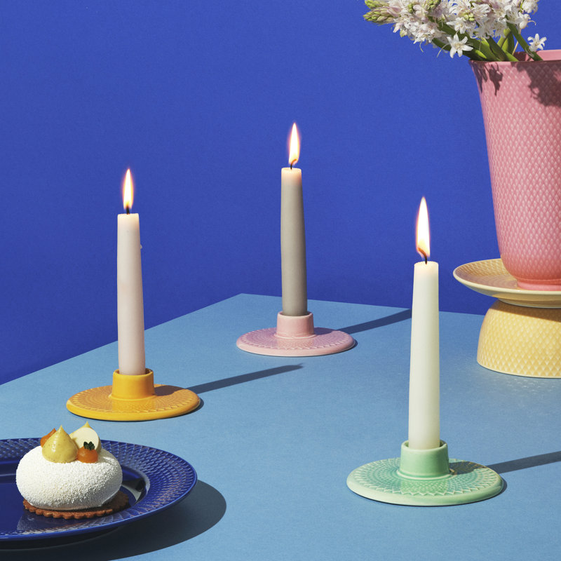 Votive Candle Holder, Yellow