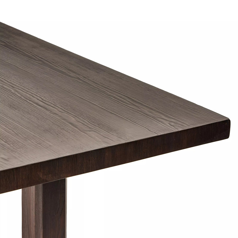 Norene Pine Wood Dining Table