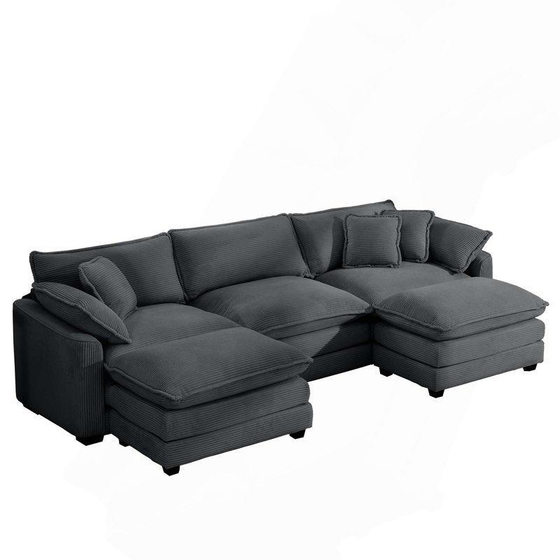 Oversized Modular Cushion Sofa