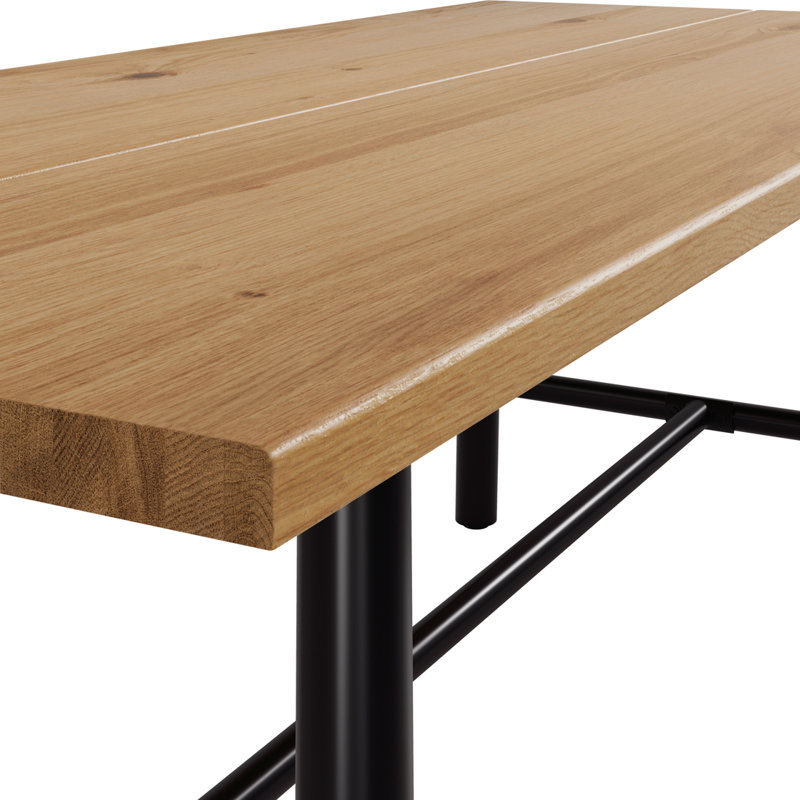LOUIE DINING TABLE, Tawny