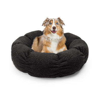 Lit rond avec coussin de siège amovible