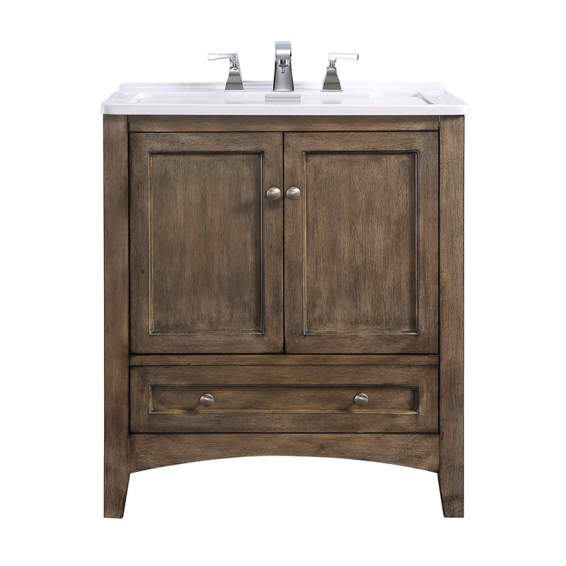 Évier à lessive autoportant L 30,5 po x l 21,5 po Stufurhome, Gris rustique