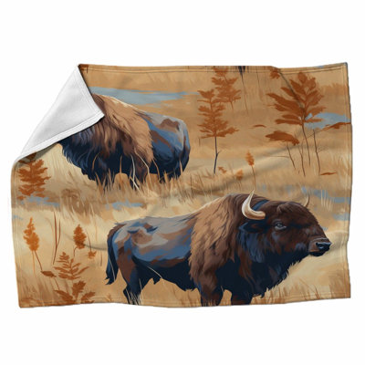 Jeté en molleton Buffalo