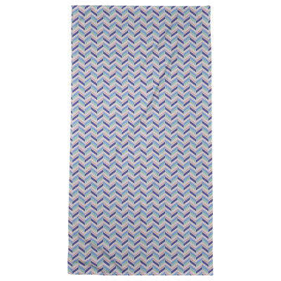 Serviette de plage à chevrons