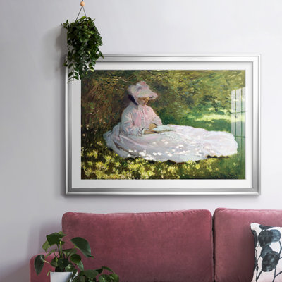 Monet, impression sur papier encadrée