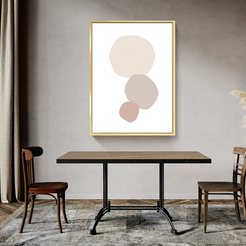 Toile, art mural abstrait pour la chambre 14, H 12 po x l 16 po x P 1,6 po