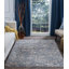 Tapis floral gris Majoros-25248385