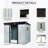 Spacious Metal Outdoor Shed For Garden Tools - With Gloves Easy To Assemble-115808173-115808171