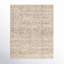 Gillian Striped Handmade Area Rug in Cream/Camel-2089560875