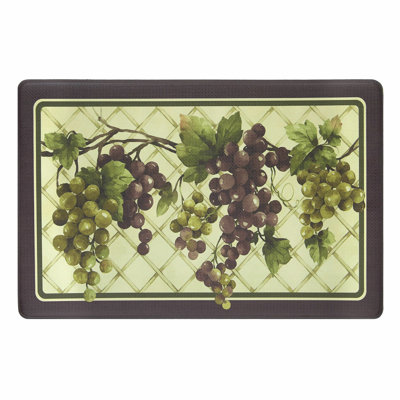 Tuscany Farmhouse / Country Water Resistant Anti-Fatigue Non-Skid Kitchen Mat