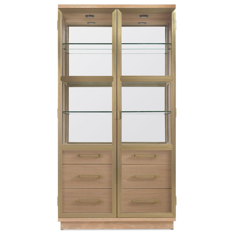 Banyon Bay Lighted Display Cabinet
