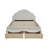 Caroline Queen Size Upholstered Bed with Hidden Storage and USB Power Ports Woven Fabric, Beige-1212191364-1208691002