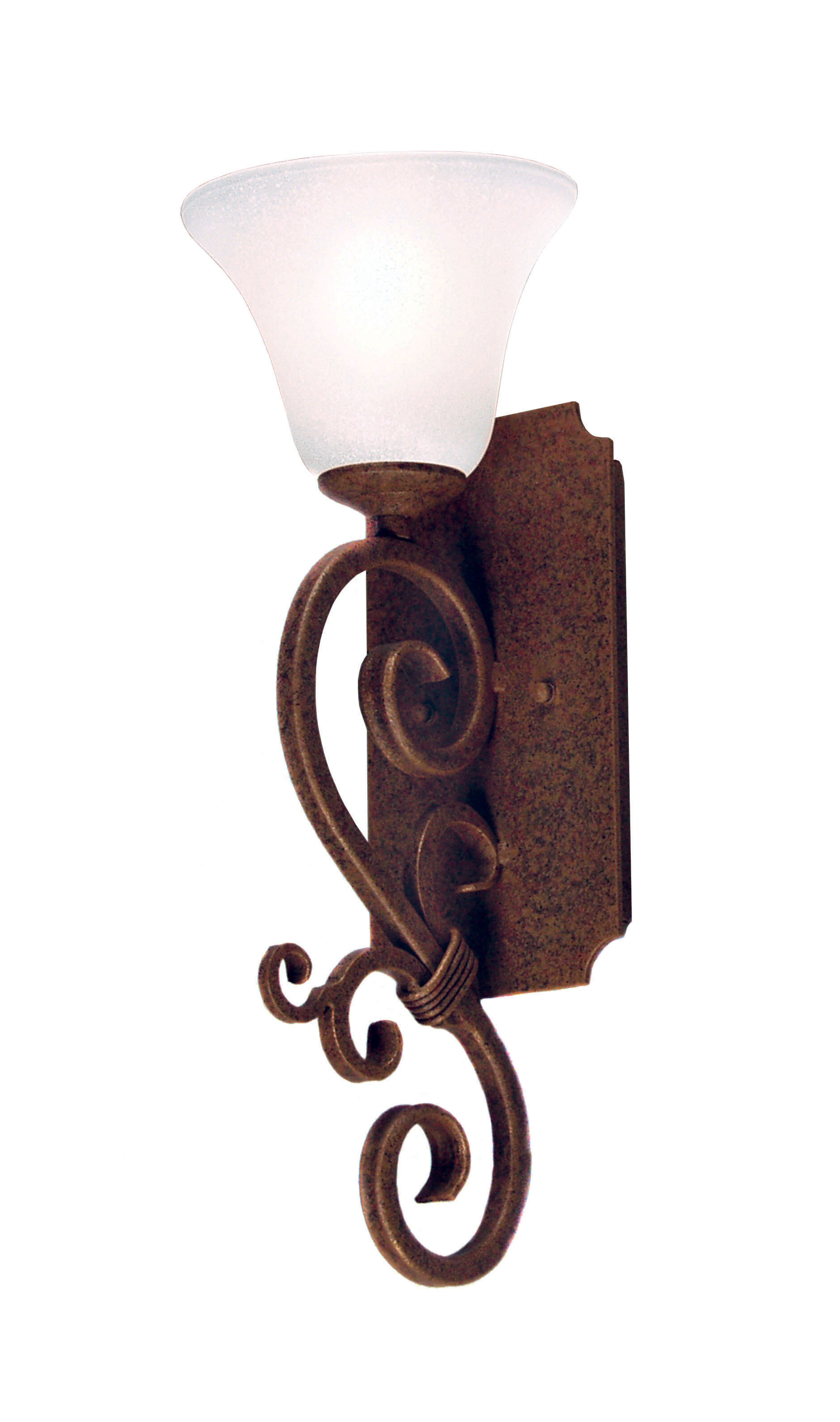 2nd Ave Lighting Thierry Stainless Steel Armed Sconce | Wayfair