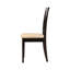 Cappuccino Dining Chairs   Of 2 , Back Detail, Padded Upholstered Comfort Seat, Rectangular Shape For Room 2 Chairs, Transitional Decor, Home