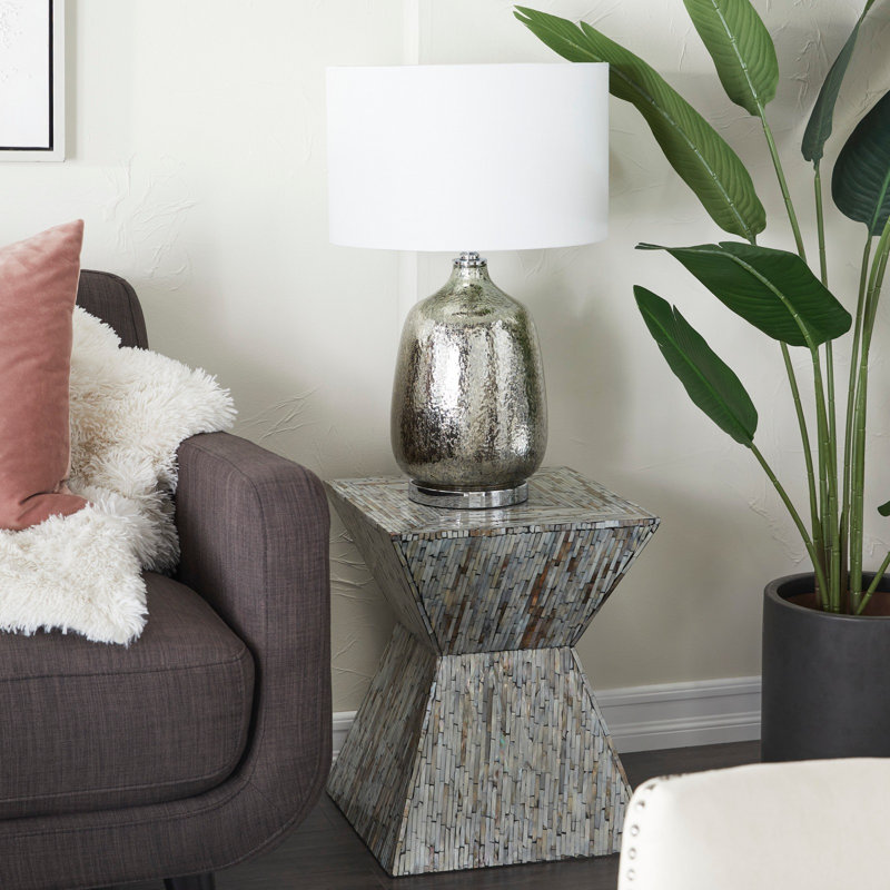 Lampe de table en lin