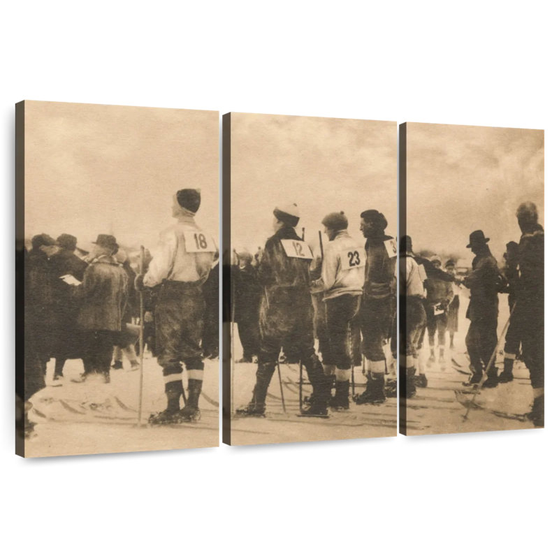 Sireci The Ski Start, 20" H x 33" W