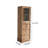 Solid Wood Aged Style Storage Cabinet Bookcase