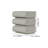 Humply Modern Leather Smart Nightstand with Wireless Charger Drawers Bedside Table-1261960488