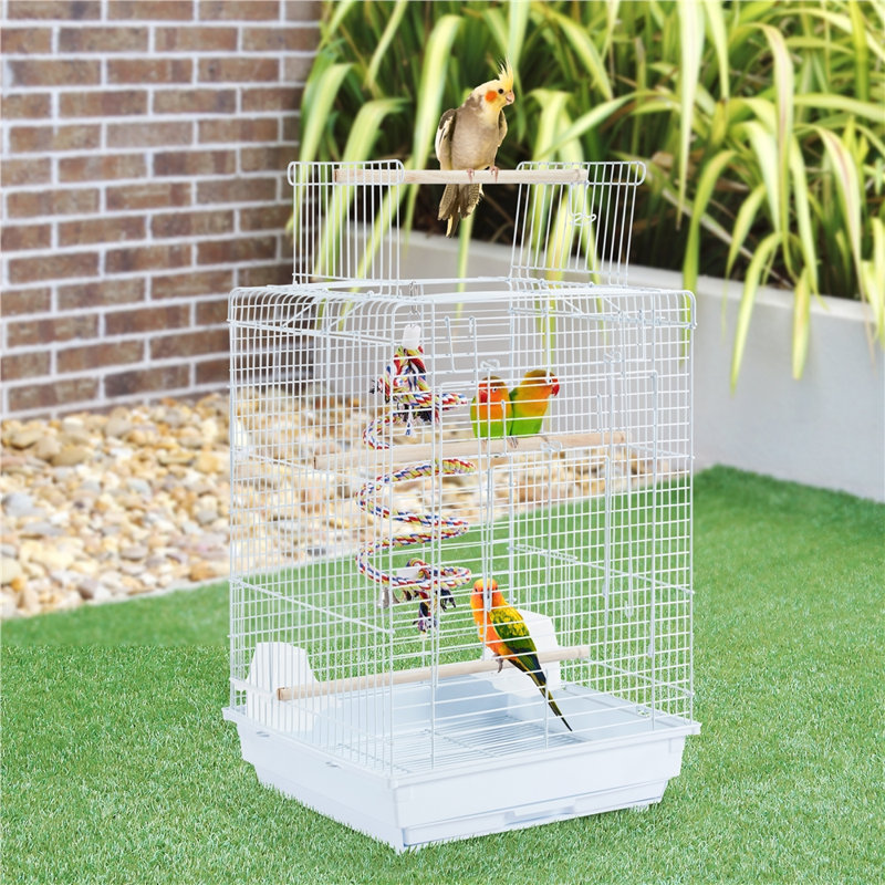 Cage à oiseaux 22,8 po, Blanc