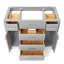 Base de meuble-lavabo simple Petrel-85027745