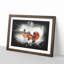 The Scroll of a Violin - Picture Frame Graphic Art Print-56864717-56864718