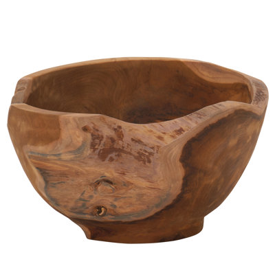 Corrèze Teak Wood Bowl