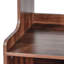 Armoires de garde-manger peu encombrantes, huche de ferme en bois MDF noyer pour cuisine