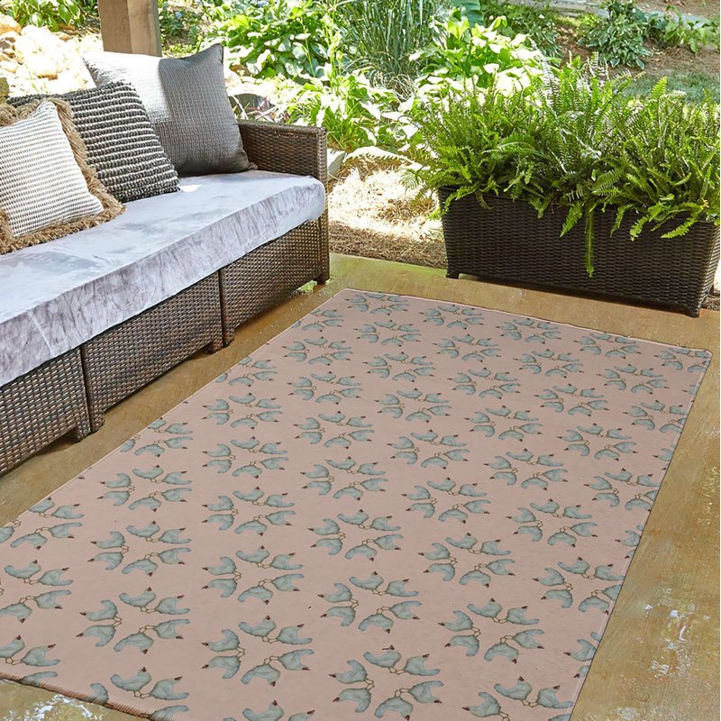 Elioth Chenille Geometric Indoor Rug, Rectangle 4' x 6'